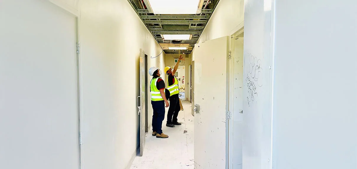 Wellington Correctional Centre remediation works
